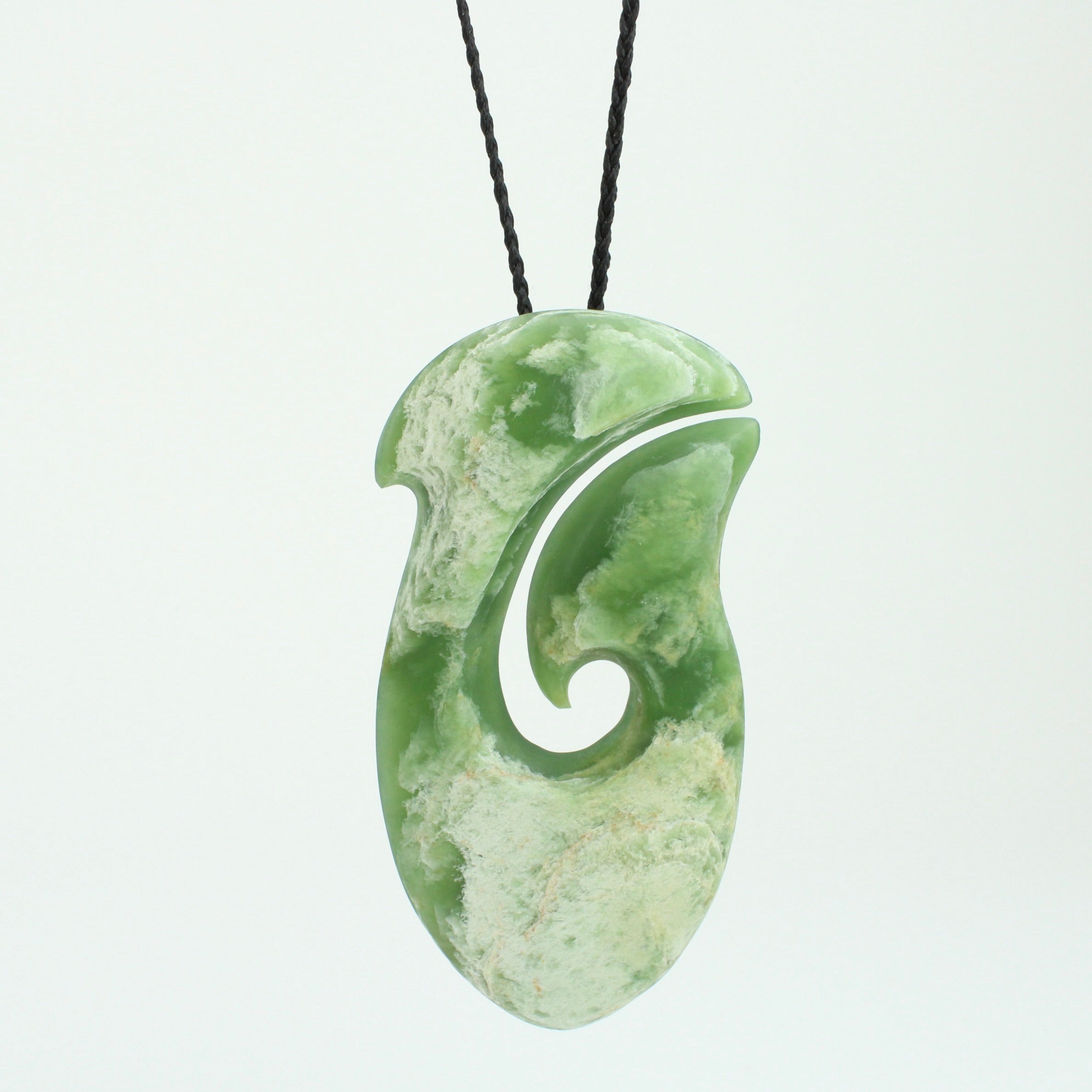 Greenstone Hei Matau Marsden Flowerjade – Kina NZ Design Artspace