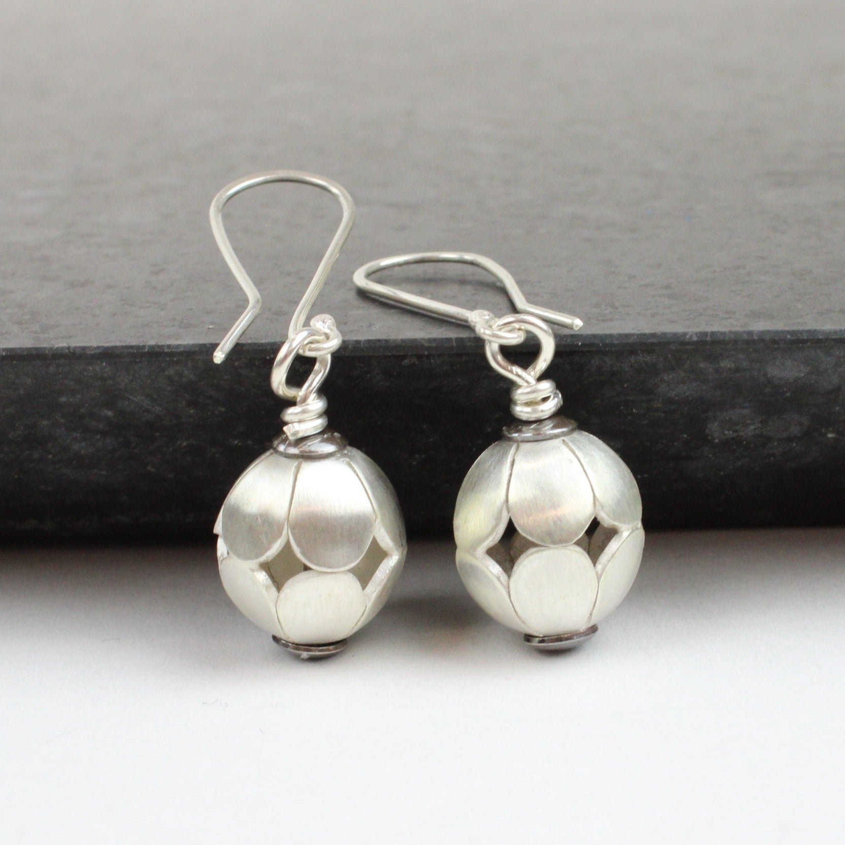 Armagh earrings II - silver – Kina NZ Design + Artspace