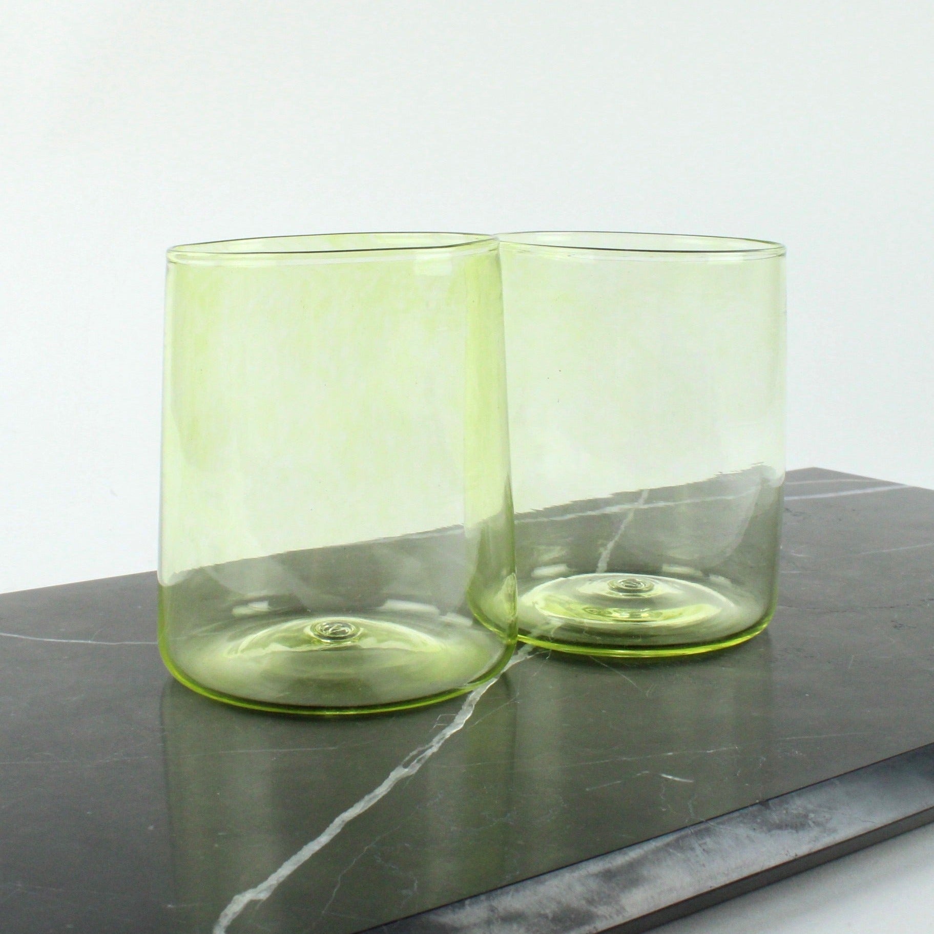 Monmouth Glass square cup (hand blown)